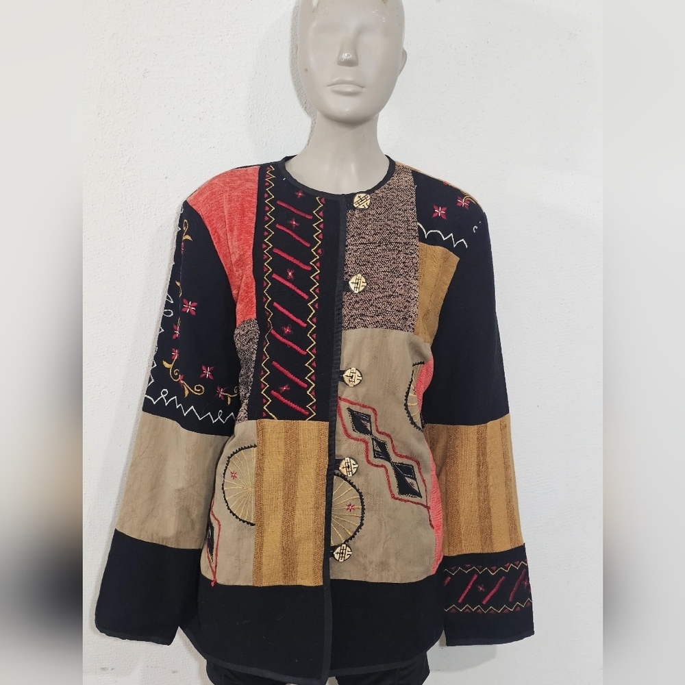 Colorful Patchwork Jacket